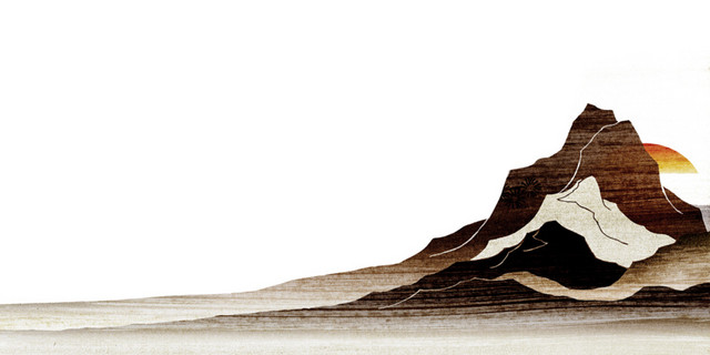 中国画山脉