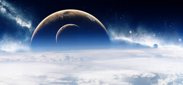 大气星空云海