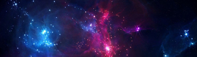 科幻星空大气设计BANNER背景