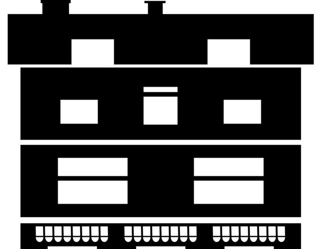 城市建筑剪影图片