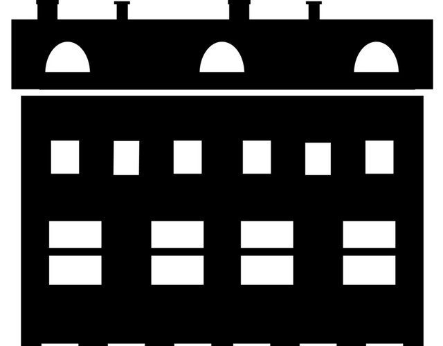 城市建筑剪影图片