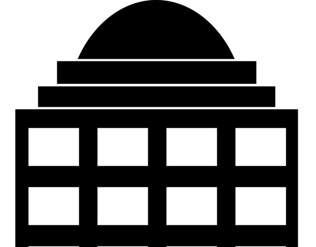 城市建筑剪影图片