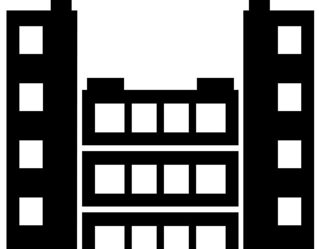 城市建筑剪影图片
