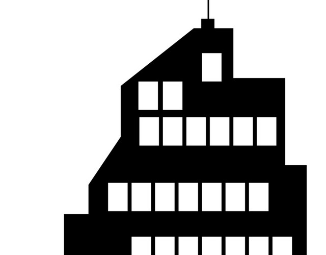 城市建筑剪影图片