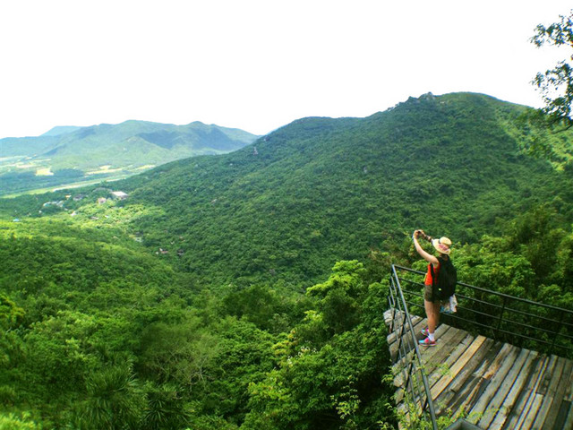 旅游风光观景台