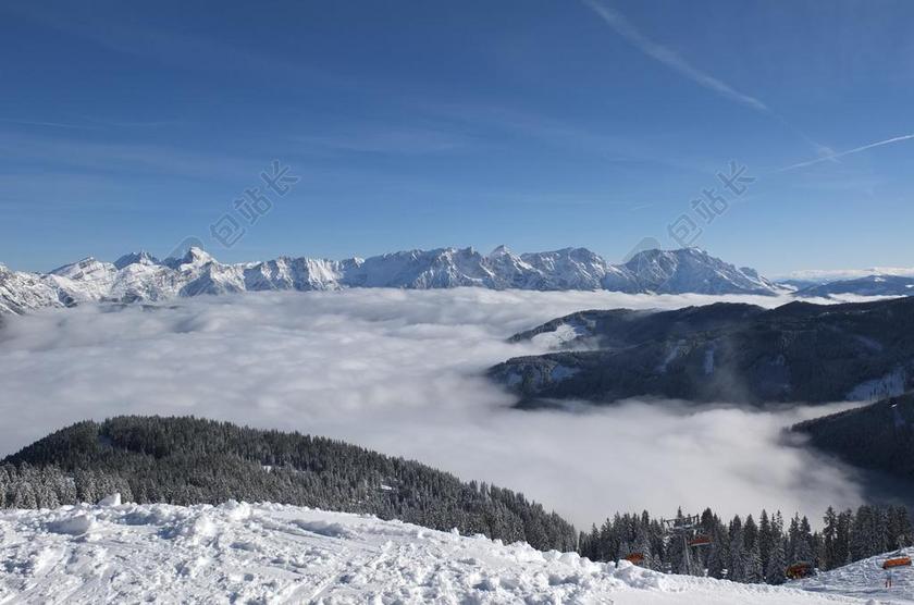 雪 云 冬季运动 天空 雪景