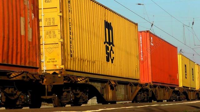 货运列车 火车车皮 铁路 货物货车 GLEISE 火车 追踪
