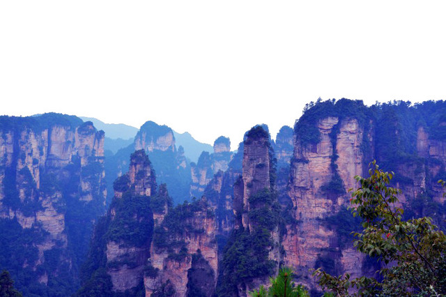 湖南张家界武陵源风景图片四