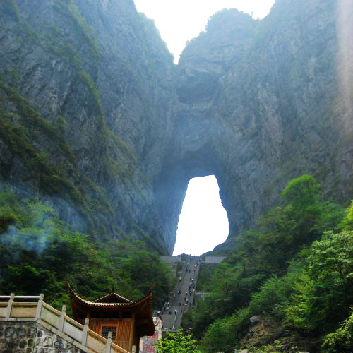 张家界天门山风景