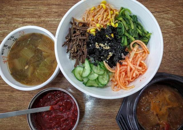 食品 鲍勃 大韩民国 石锅拌饭 素食主义者 韩国 食品摄影