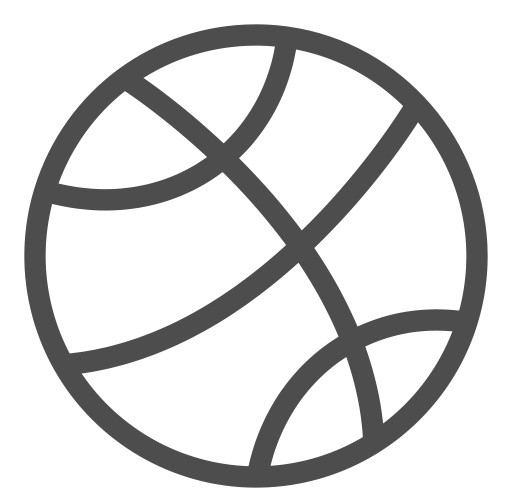 活动球篮球设备游戏运动团队旅行图标集第一部分