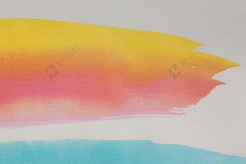 水彩画 绘画技术 易溶于水 不透明 颜色 图像 色彩写生 黄色