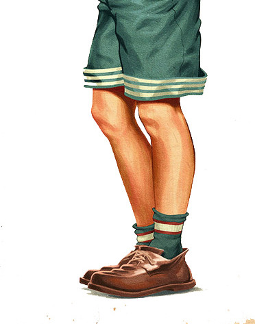 喝汽水的小男孩