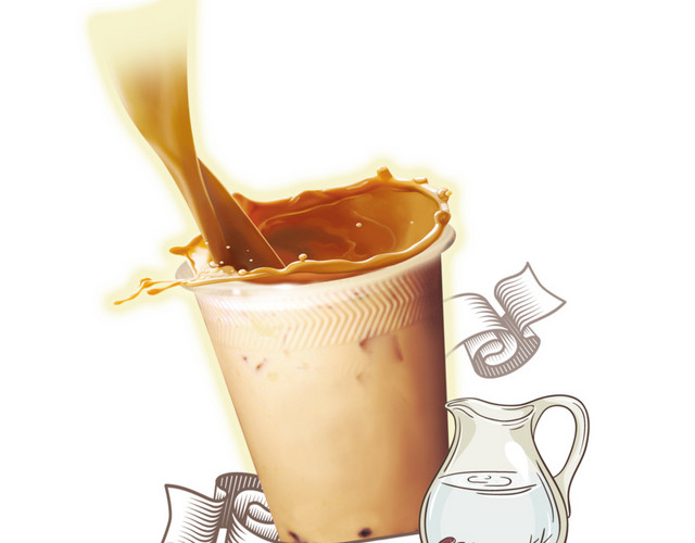 香甜奶茶