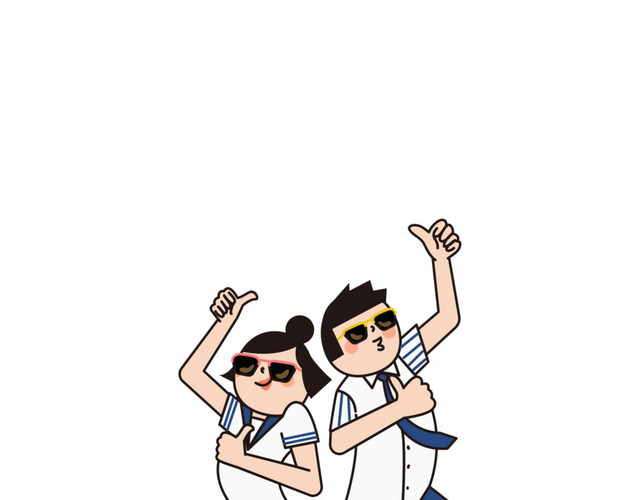 跳舞的男孩女孩