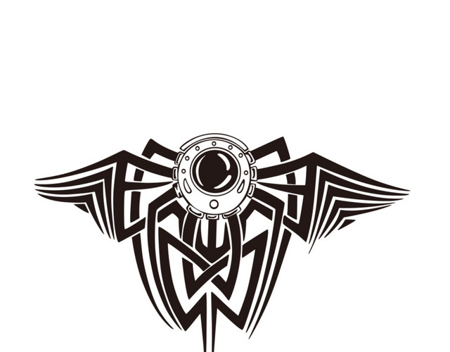 素描标志T恤矢量素材