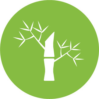 竹子元素矢量图标图形