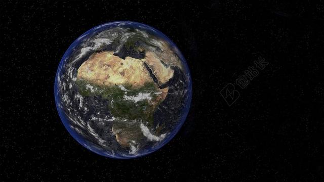 蓝色的地球背景图片
