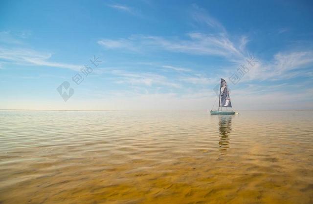 帆船 船 岸 天空 沙 海 帆 夏天 海洋 船舶 水