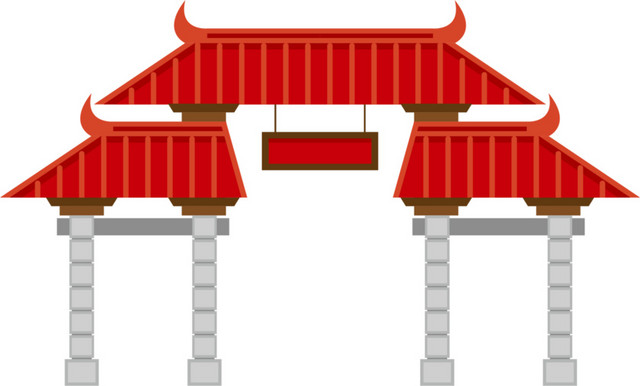 PNG房子红牌匾