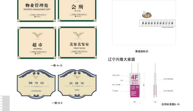 矢量会所指示牌