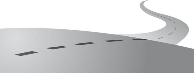 矢量卡通公路