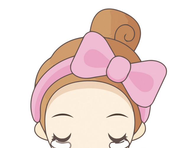 矢量做眼膜的少女