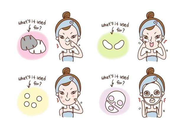 敷面膜步骤