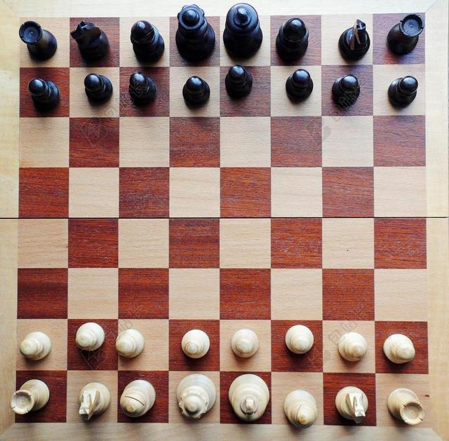 娱乐休闲黑白棋子下棋博弈背景图片
