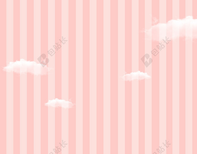 粉色条纹唯美女装PSD分层主图背景素材
