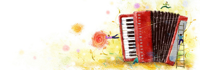 儿童手绘背景BANNER