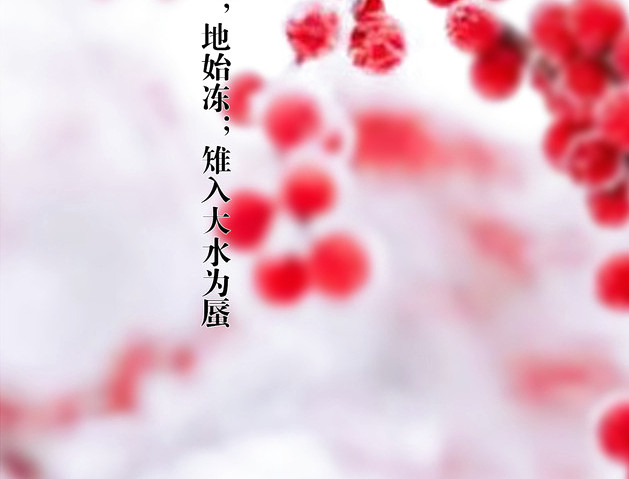 寒梅立冬