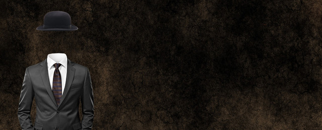 秋季招聘大气质感黑色BANNER