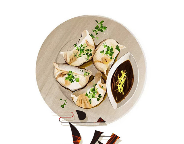 立冬吃饺子