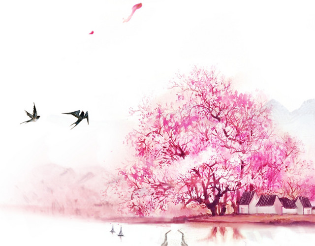 免扣桃花林