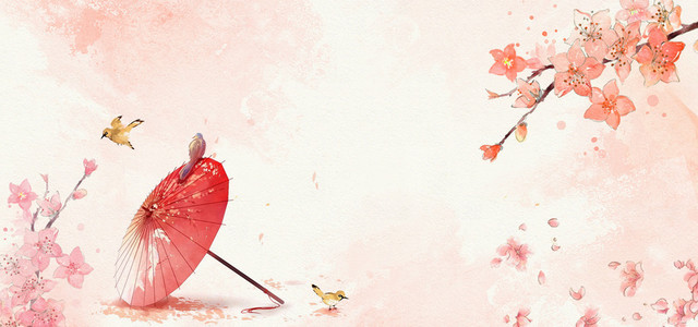 桃花醉背景BANNER