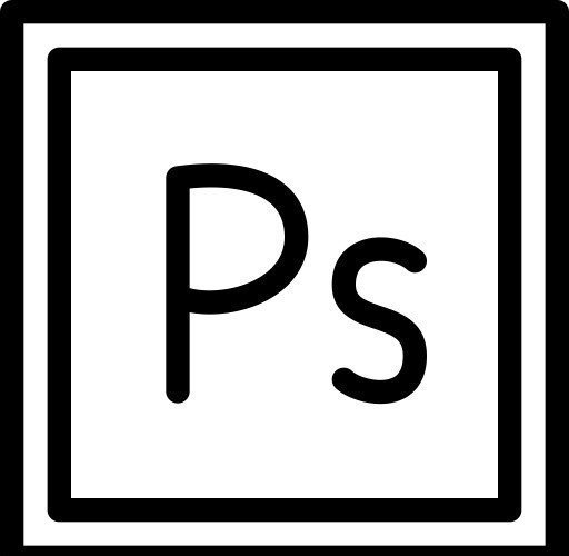 设计线图标标志PS图象处理软件