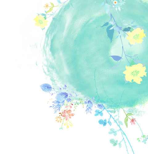 浅蓝色碎花底纹