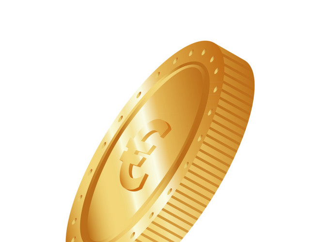 金币散落金币单个