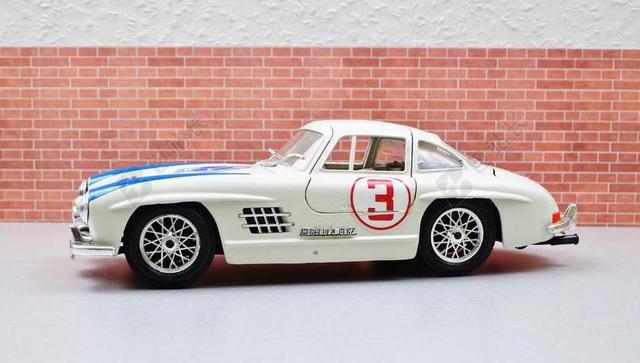 模型车 西洋镜 OLDTIMER 奔驰 300SL 鸥翼式 汽车