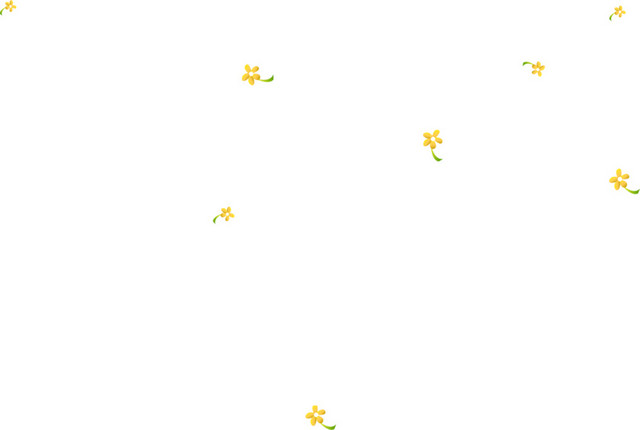 黄色小碎花
