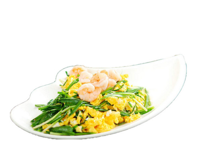 韭菜炒鸡蛋虾仁