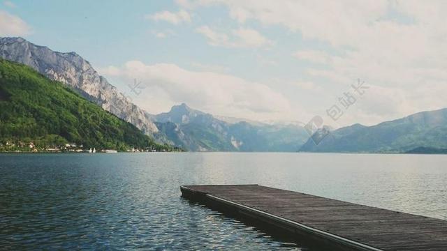 湖 山 性质 景观 水 森林 愿景 树 奥地利 查看