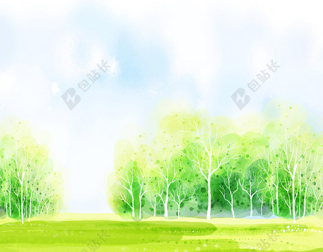 彩绘淘宝主图背景