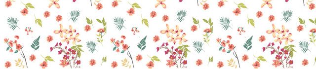 鲜花墙碎花