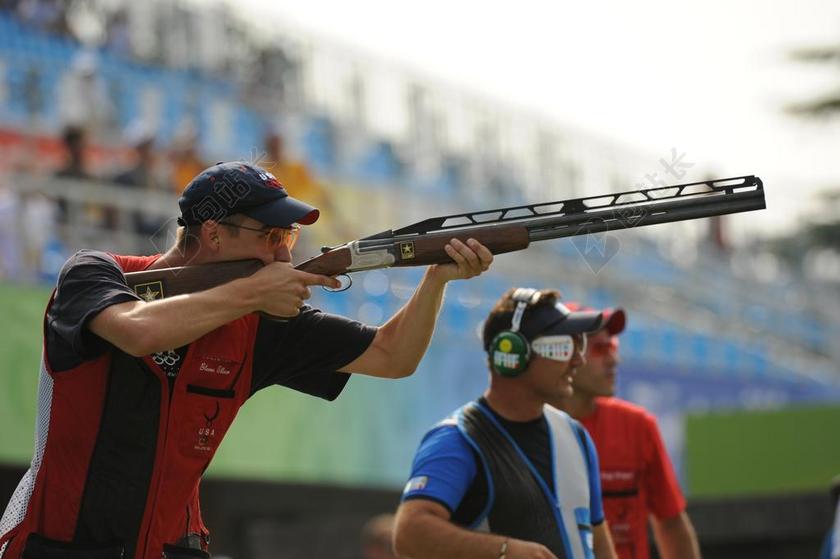 射手 射击 枪 步枪 陷阱 奥运 竞争 精度 目标 瞄准