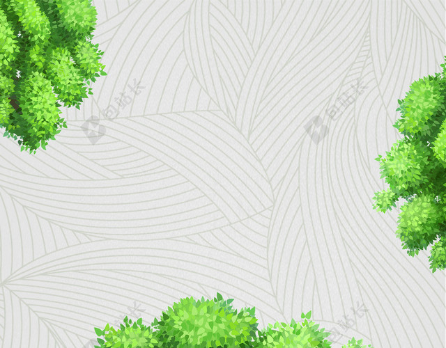 植树节绿色树木背景素材