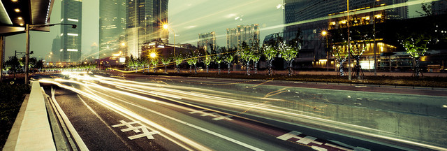科幻高速公路背景