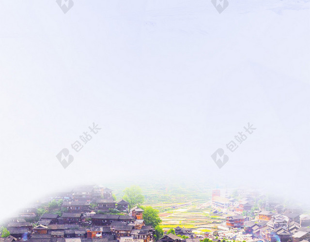 贵州旅游H5素材背景