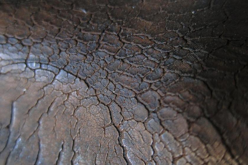 棕色纹理无规则开裂的皮质纹理设计背景图片